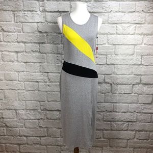 Vince Camuto NWT Colorblock Sleeveless Midi